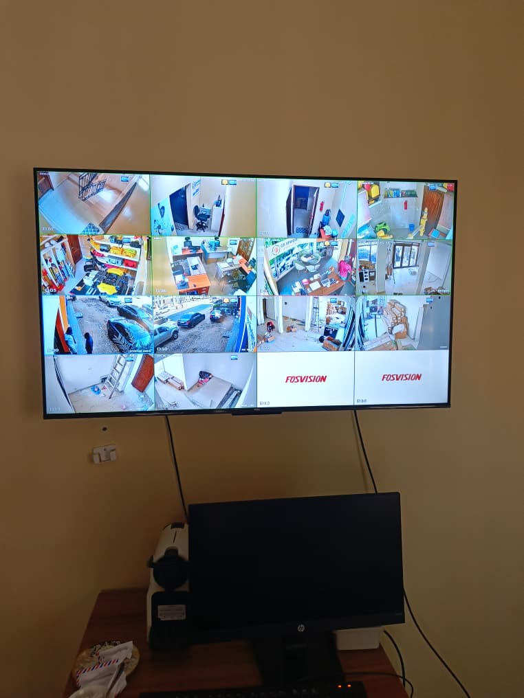 Installation d’un système de vidéosurveillance et de sécurité informatique
